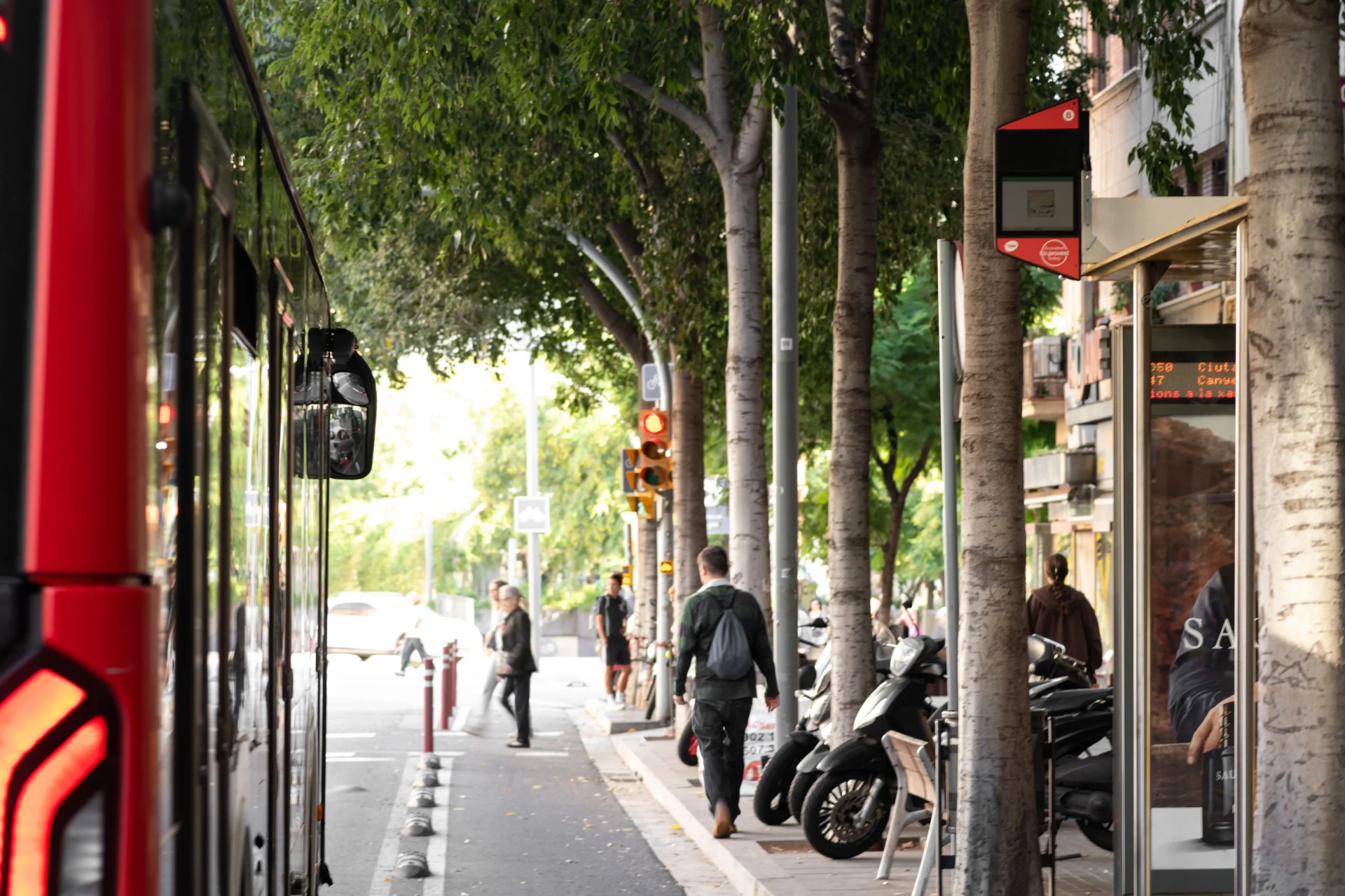 bus stop modernization